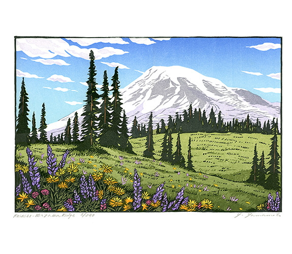 "Rainier - Alpine Meadows" - Yoshiko Yamamoto